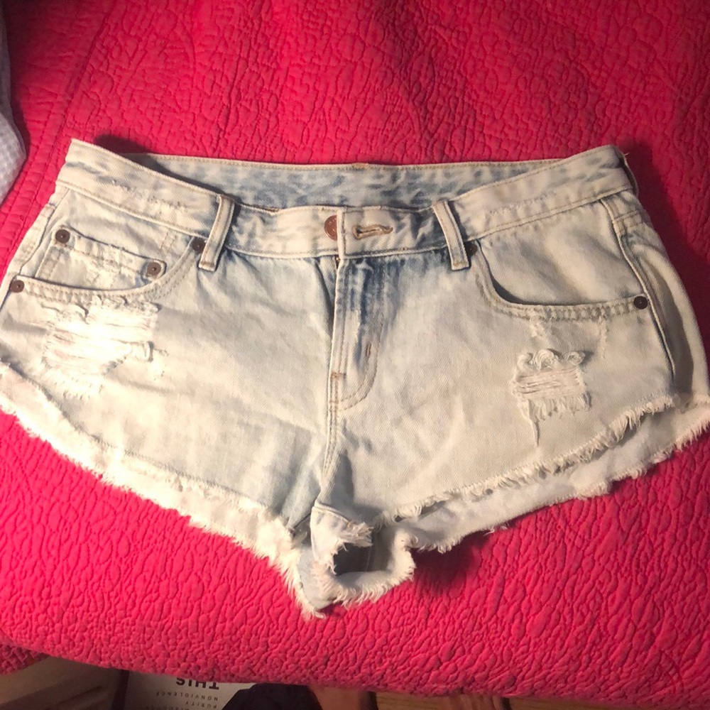 BDG denim shorts